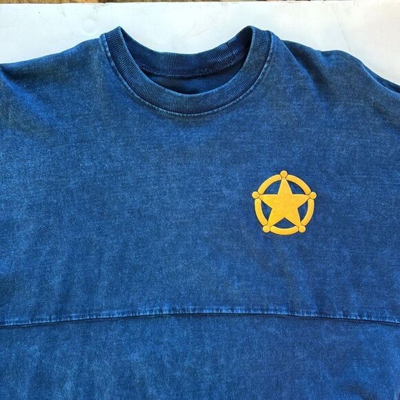 Sheriff Woody Disney Pixar Toy Story Adult Spirit Jersey Oversized Size Small - Picture 3 of 14